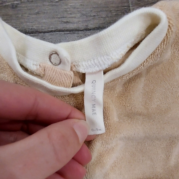 Quincy Mae Terry Cloth Romper - Picture 3 of 4